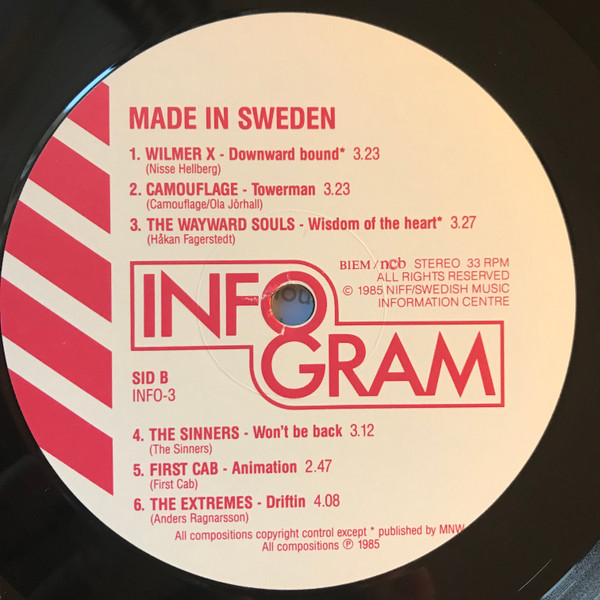 Various - Made In Sweden (LP, Comp)