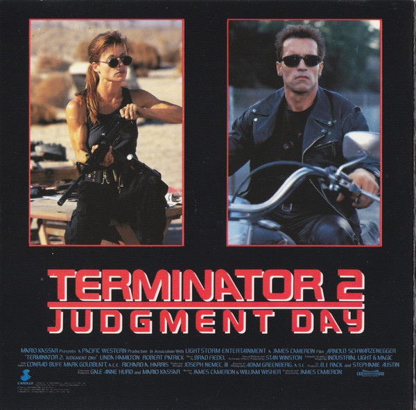 Brad Fiedel - Terminator 2: Judgment Day (Original Motion Picture Soundtrack) (CD, Album)