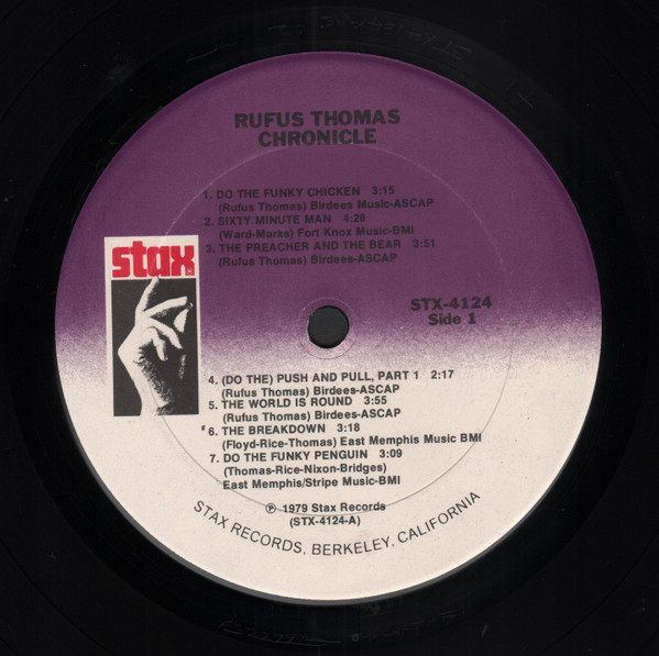 Rufus Thomas & Carla Thomas - Chronicle: Their Greatest Stax Hits (LP, Comp)