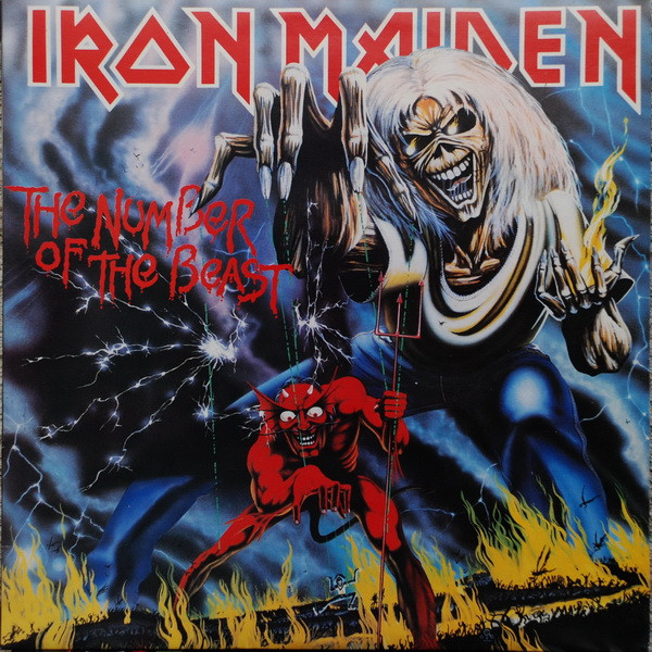 Iron Maiden - The Number Of The Beast (LP, Album)