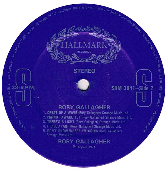 Rory Gallagher - Between Belfast And Dublin (LP, Comp)