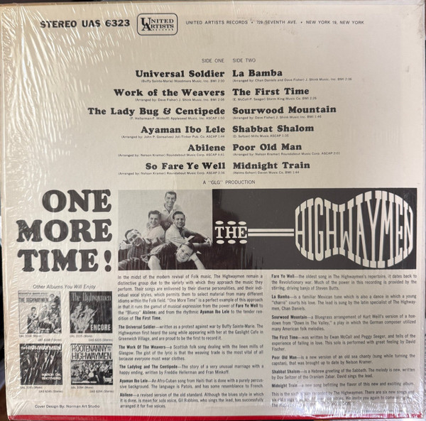 The Highwaymen* - One More Time! (LP, Album)