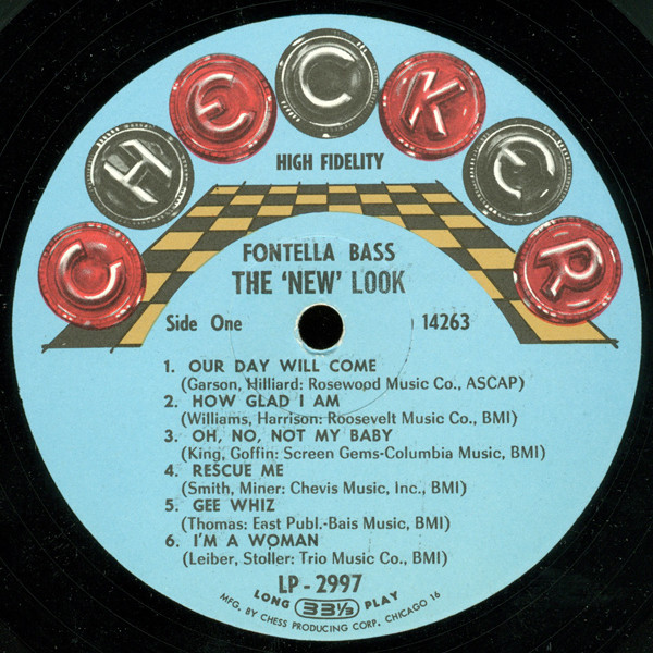 Fontella Bass - The 'New' Look (LP, Album, Mono)