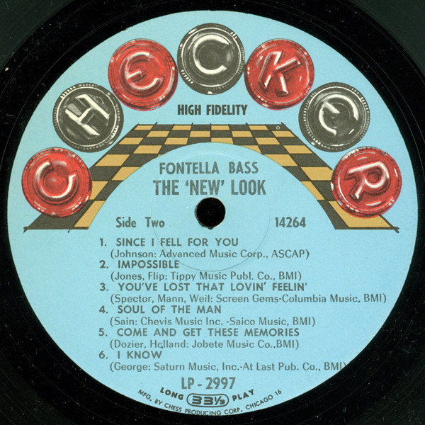 Fontella Bass - The 'New' Look (LP, Album, Mono)
