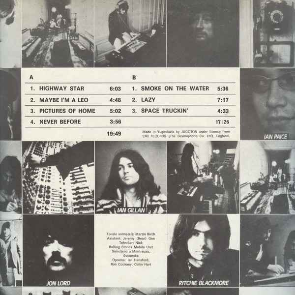 Deep Purple - Machine Head (LP, Album)