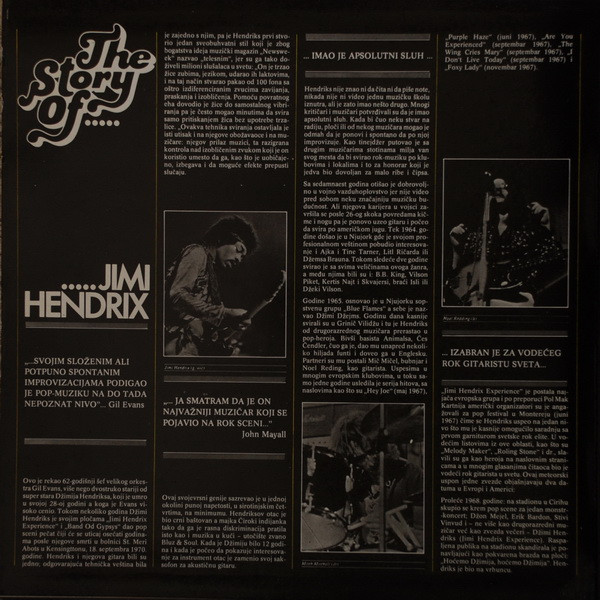 Jimi Hendrix - The Story Of Jimi Hendrix (2xLP, Comp)