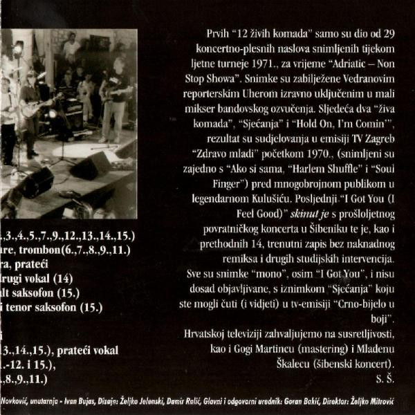 Mi (4) - 15 Å½ivih Komada (CD, Comp, Mono, Promo)