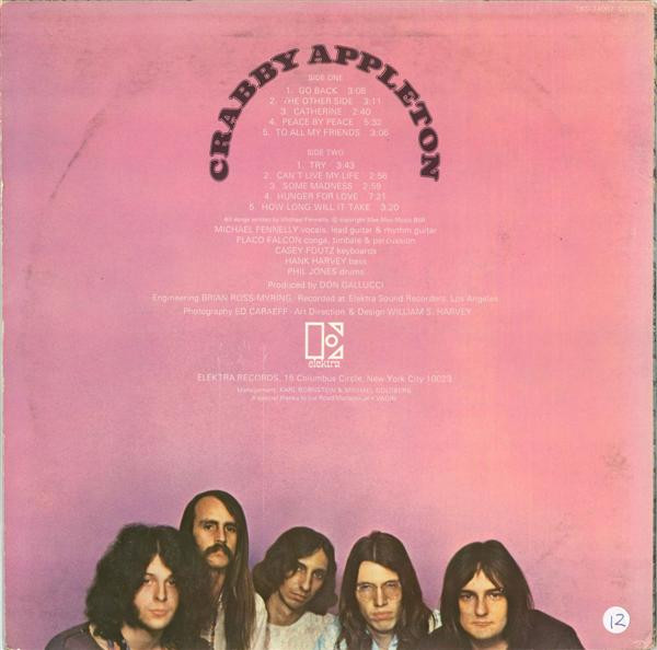 Crabby Appleton - Crabby Appleton (LP, Album, Pit)