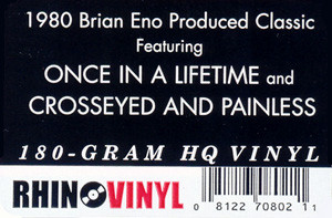 Talking Heads - Remain In Light (LP, Album, RE, RP, 180)