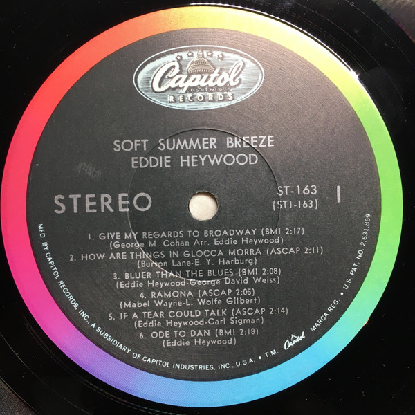 Eddie Heywood - Soft Summer Breeze (LP, Album)