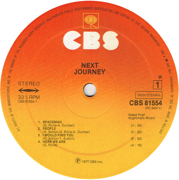 Journey - Next (LP, Album)