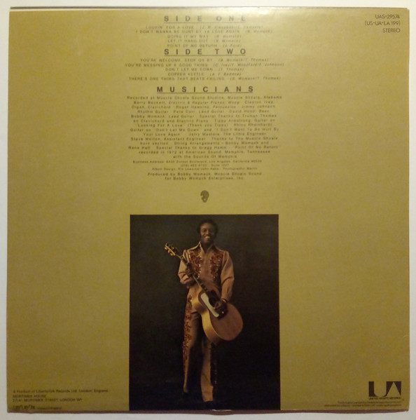 Bobby Womack - Lookin' For A Love Again (LP, Album)
