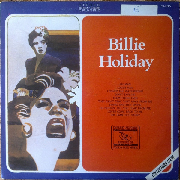 Billie Holiday - Billie Holiday (LP, Comp, RE)