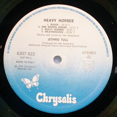 Jethro Tull - Heavy Horses (LP, Album)
