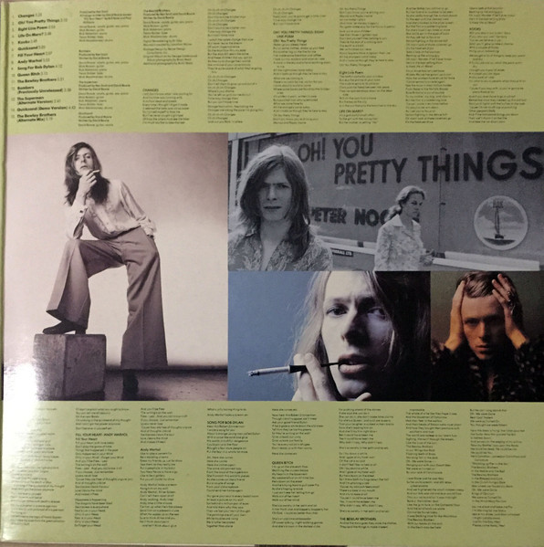David Bowie - Hunky Dory (LP, Album, RE, RM, Gat)