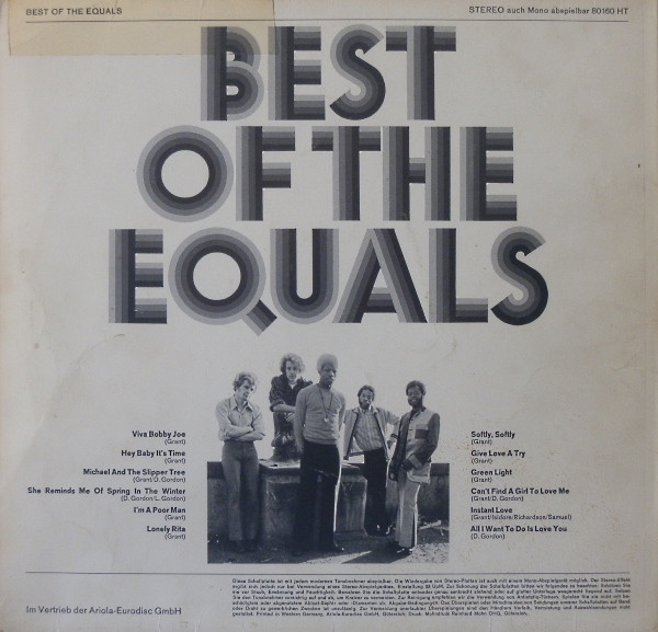 The Equals - Best Of The Equals (LP, Comp)