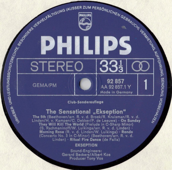 Ekseption - The Sensational (LP, Comp, Club)