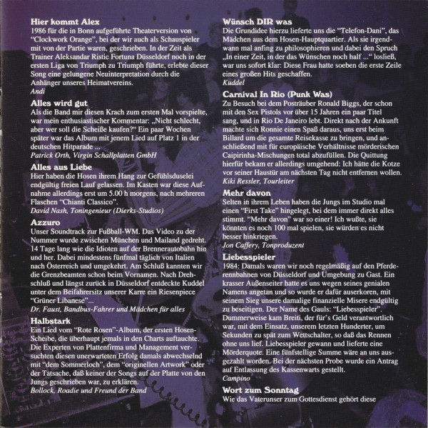 Die Toten Hosen - Reich & Sexy (CD, Comp)