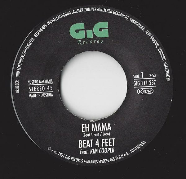 Beat 4 Feet Feat. Kim Cooper - Eh Mama (7