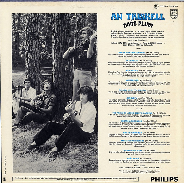An Triskell - Dañs Plinn (LP, Album)
