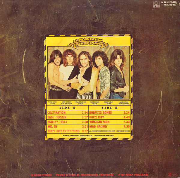 Krokus - Hardware (LP, Album)