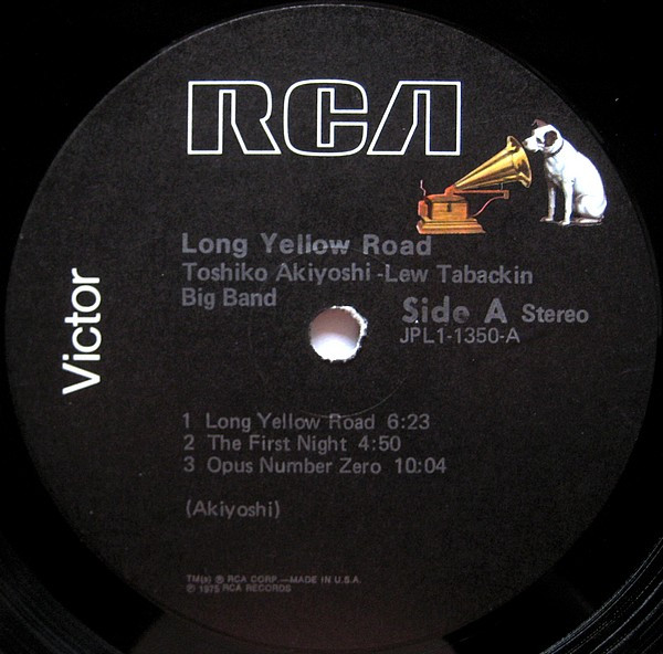 Toshiko Akiyoshi-Lew Tabackin Big Band - Long Yellow Road (LP, Album, RP)