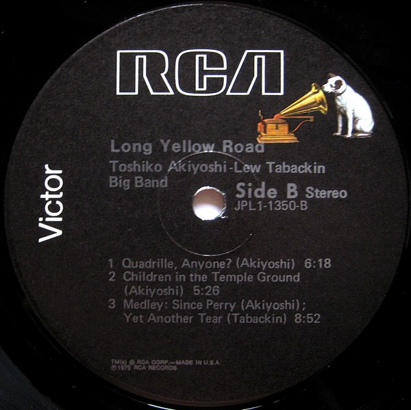 Toshiko Akiyoshi-Lew Tabackin Big Band - Long Yellow Road (LP, Album, RP)