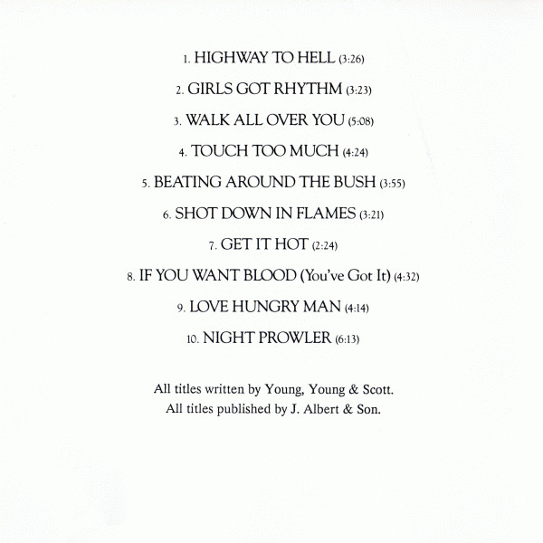 AC/DC - Highway To Hell (CD, Album, RE)