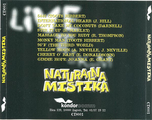 Naturalna Mistika - Uživancija (CD, Album)