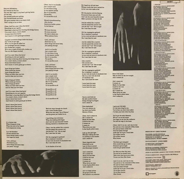 Elton John - Sleeping With The Past (LP, Album)