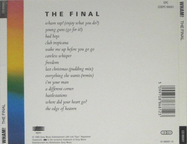Wham! - The Final (CD, Comp, RE, RP)