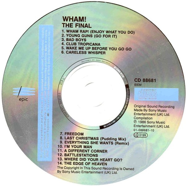 Wham! - The Final (CD, Comp, RE, RP)