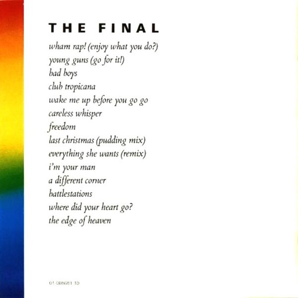 Wham! - The Final (CD, Comp, RE, RP)
