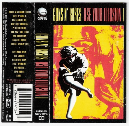 Guns N' Roses - Use Your Illusion I (Cass, Album)