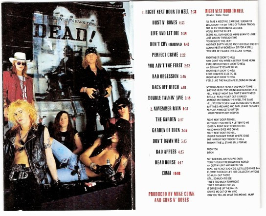 Guns N' Roses - Use Your Illusion I (Cass, Album)