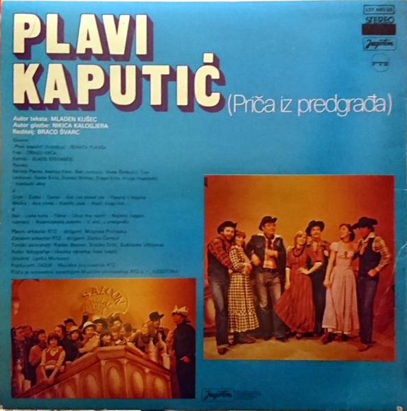Mladen Kušec, Nikica Kalogjera, Braco Švarc - Plavi Kaputić (Priča Iz Predgrađa) (LP, Album)