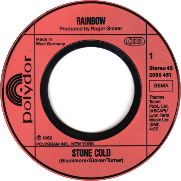 Rainbow - Stone Cold (7