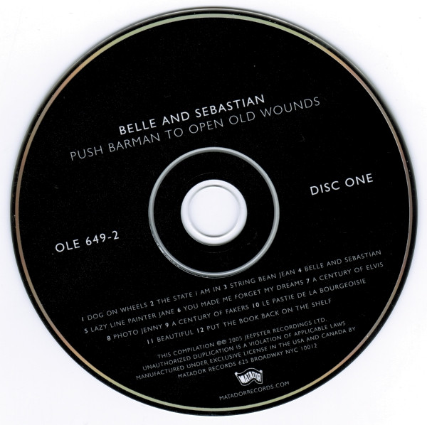 Belle And Sebastian* - Push Barman To Open Old Wounds (2xCD, Comp, RM)