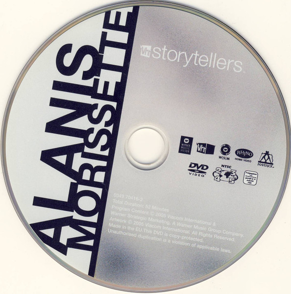 Alanis Morissette - VH1 Storytellers (DVD-V, Copy Prot., Multichannel, NTSC)