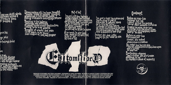 Entombed - Wolverine Blues (CD, Album, RP)