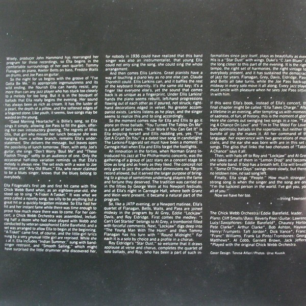 Ella Fitzgerald - Newport Jazz Festival Live At Carnegie Hall,  July 5, 1973 (2xLP, Album, Gat)