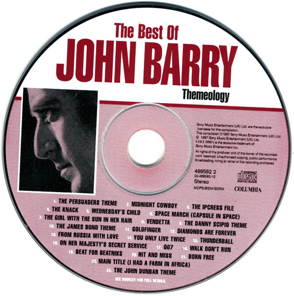 John Barry - The Best Of John Barry - Themeology (CD, Comp)