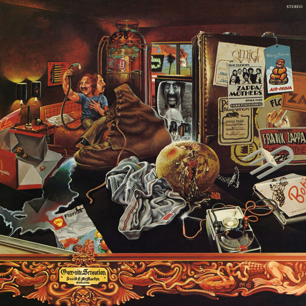 Frank Zappa - Over-Nite Sensation (LP, Album, RE, RM)