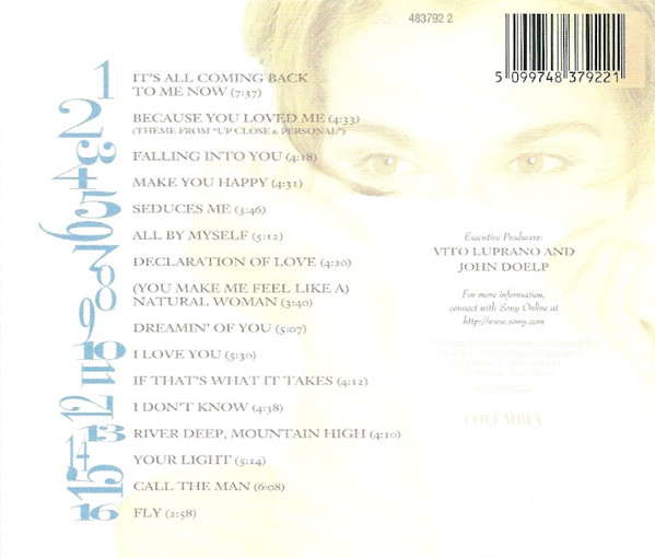 Céline Dion - Falling Into You (CD, Album)
