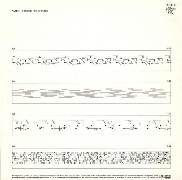 Brian Eno - Ambient 1 (Music For Airports) (LP, Album, RE)