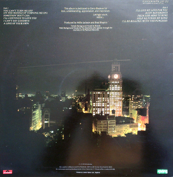 Millie Jackson - Lovingly Yours (LP, Album)