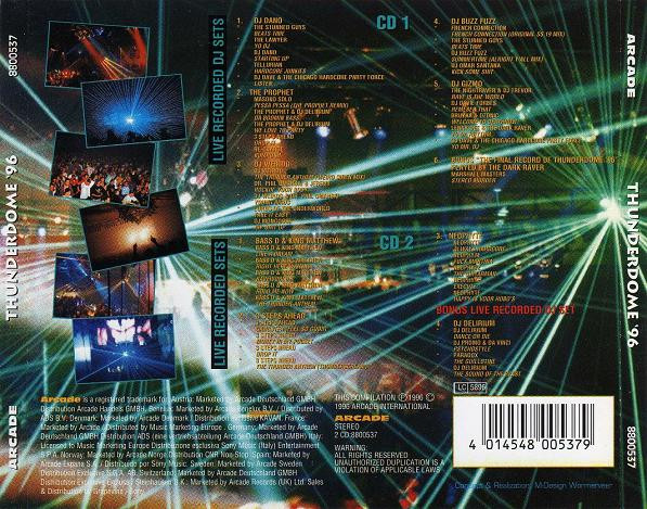 Various - Thunderdome '96 - Dance Or Die! (Special German Edition) (2xCD, P/Mixed, RP)