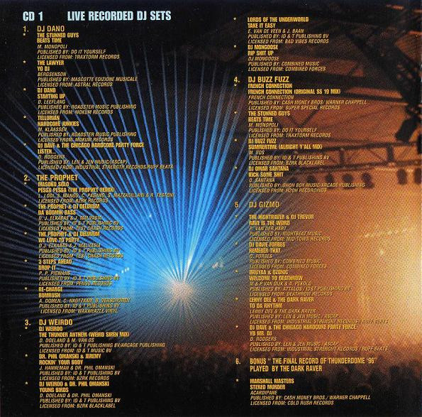 Various - Thunderdome '96 - Dance Or Die! (Special German Edition) (2xCD, P/Mixed, RP)