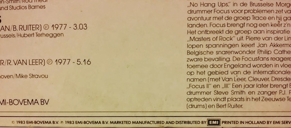 Focus (2) - Het Beste Van Focus (LP, Comp, RE)