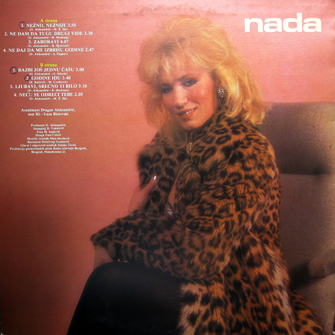 Nada Topčagić, Orkestar Dragana Aleksandrića* - Nežno, Nežnije (LP, Album, RP)